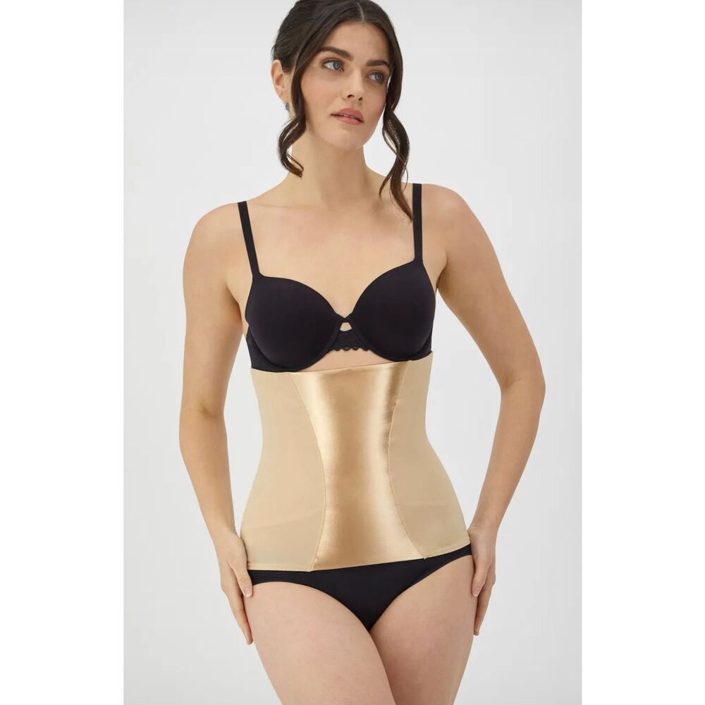 Maidenform Tummy Control Shapewear Waist Trainer Ultra-Firm Latte Lift Small